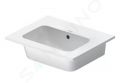 Duravit ME by Starck Nbytkov umvadlo, 53x43 cm, matn biela