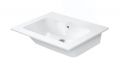 Duravit ME by Starck Um�vadlo 63x49 cm, s prepadom, bez otvoru na bat�riu, DuraShield, biela