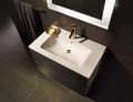 Duravit ME by Starck Nbytkov umvadlo, 830x490 mm, 1 otvor na batriu, s WonderGliss, matn biela