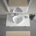 Duravit Cape Cod Asymetrick umvadlov misa 500x405 mm, DuraCeram, WonderGliss, biela