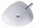 Duravit Cape Cod Asymetrick umvadlov misa 50x41 cm, DuraCeram, WonderGliss, biela