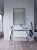 Duravit Cape Cod Umvadlo na dosku, 460x460 mm, bez prepadu, s otvorom na batriu, DuraCeram, WonderGliss, matn biela