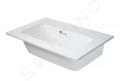 Duravit ME by Starck Nbytkov umvadlo Compact, 630x400 mm, s WonderGliss, matn biela