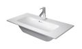 Duravit ME by Starck Um�vadlo 83x40 cm, s prepadom, otvor na bat�riu, DuraShield, biela