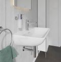 Duravit ME by Starck Umvadlo, 60x40 cm, s prepadom, s otvorom na batriu, biela