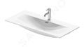 Duravit Viu Umvadlo, 103x49 cm, s prepadom, s otvorom na batriu, biela