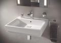 Grohe Eurocube Umvadlov batria s vpustom, chrm