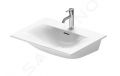 Duravit Viu Umvadlo 63x49 cm, s 1 otvorom na batriu, s WonderGliss, alpsk biela