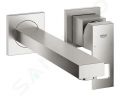 Grohe Eurocube Umvadlov batria pod omietku, 2-otvorov intalcia, supersteel