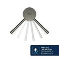 Grohe Essence Um�vadlov� bat�ria s v�pustom, kefovan� tmav� grafit