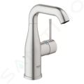 Grohe Essence Umvadlov batria s vpustom, supersteel