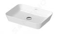 Duravit Cape Cod Umvadlov misa, 55x40 cm, DuraCeram, s WonderGliss, matn biela
