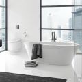 Grohe Essence P�kov� va�ov� bat�ria na podlahu, kefovan� tmav� grafit