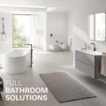 Grohe Essence P�kov� va�ov� bat�ria na podlahu, kefovan� tmav� grafit