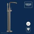 Grohe Essence P�kov� va�ov� bat�ria na podlahu, kefovan� tmav� grafit