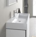 Duravit Vero Air Umvadlo, 1000x470 mm, s prepadom, otvor na batriu, WonderGliss, biela