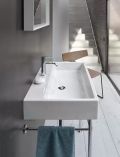 Duravit Vero Air Umvadlo, 1000x470 mm, s prepadom, otvor na batriu, WonderGliss, biela