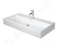 Duravit Vero Air Umvadlo, 100x47 cm, s prepadom, otvor na batriu, biela