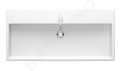 Duravit Vero Air Umvadlo, 100x47 cm, s prepadom, otvor na batriu, biela