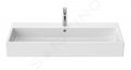 Duravit Vero Air Umvadlo, 100x47 cm, s prepadom, otvor na batriu, biela