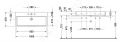 Duravit Vero Air Umvadlo nbytkov, 100x47 cm, s prepadom, otvor na batriu, WonderGliss, biela