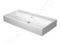 Duravit Vero Air Umvadlo nbytkov, 100x47 cm, s prepadom, bez otvoru na batriu, biela