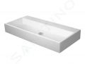 Duravit Vero Air Umvadlo, 100x47 cm, bez prepadu, bez otvoru na batriu, biela