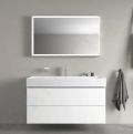 Duravit Vero Air Umvadlo, 1200x470 mm, s prepadom, otvor na batriu, WonderGliss, biela