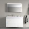Duravit Vero Air Umvadlo, 120x47 cm, s prepadom, otvor na batriu, biela