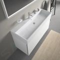 Duravit Vero Air Umvadlo, 120x47 cm, s prepadom, otvor na batriu, biela