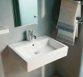 Duravit Vero Air Umvadlo, 500x470 mm, s prepadom, otvor na batriu, WonderGliss, biela