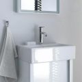 Duravit Vero Air Umvadlo nbytkov, 50x47 cm, s prepadom, otvor na batriu, biela