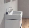 Duravit Vero Air Umvadlo, 600x470 mm, s prepadom, otvor na batriu, WonderGliss, biela