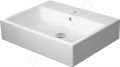 Duravit Vero Air Umvadlo 600x470 mm, s prepadom, otvor na batriu, biela