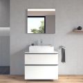 Duravit Vero Air Umvadlo nbytkov, 600x470 mm, s prepadom, otvor na batriu, WonderGliss, biela