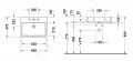 Duravit Vero Air Umvadlo nbytkov, 60x47 cm, s prepadom, otvor na batriu, WonderGliss, biela