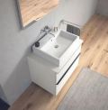 Duravit Vero Air Umvadlo nbytkov, 60x47 cm, s prepadom, bez otvoru na batriu, biela