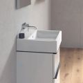 Duravit Vero Air Umvadlo, 600x470 mm, s prepadom, bez otvoru na batriu, WonderGliss, biela