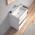 Duravit Vero Air Umvadlo, 60x47 cm, s prepadom, bez otvoru na batriu, biela