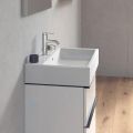 Duravit Vero Air Umvadlo, 700x470 mm, s prepadom, otvor na batriu, WonderGliss, biela