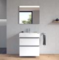 Duravit Vero Air Umvadlo, 700x470 mm, s prepadom, otvor na batriu, WonderGliss, biela