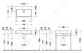 Duravit Vero Air Umvadlo, 70x47 cm, s prepadom, bez otvoru na batriu, biela