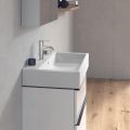 Duravit Vero Air Umvadlo, 80x47 cm, s prepadom, otvor na batriu, biela