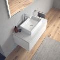 Duravit Vero Air Umvadlov misa, 600x380 mm, bez prepadu, bez otvoru na batriu, WonderGliss, biela