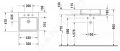 Duravit Vero Air Umvadlov misa, 50x47 cm, s prepadom, otvor na batriu, WonderGliss, biela