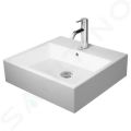 Duravit Vero Air Umvadlov misa, 500x470 mm, s prepadom, otvor na batriu, WonderGliss, biela