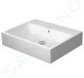 Duravit Vero Air Umvadlov misa, 600x470 mm, s prepadom, bez otvoru na batriu, WonderGliss, biela