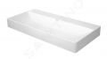 Duravit DuraSquare Umvadlo, 100x47 cm, bez prepadu, bez otvoru na batriu, DuraCeram, biela
