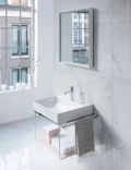 Duravit DuraSquare Umvadlo, 50x47 cm, bez prepadu, s otvorom na batriu, DuraCeram, biela