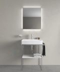 Duravit DuraSquare Umvadlo, 60x47 cm, bez prepadu, s otvorom na batriu, DuraCeram, biela